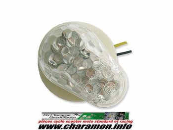 Paire de clignotants à LED intégrées pour moto Yamaha FZ6 Fazer à partir de 2004 , YZF-R6 2003->, TDM 900 - Image 1