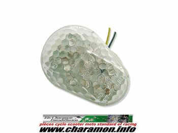 Paire de clignotants à LED intégrées pour Kawasaki Ninja 250R à partir de 2008->, Ninja 250R Special Ed. - Image 1