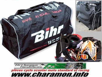 Grand sac avec logo BIHR idéal pour transporter l'équipement du pilote - Image 1