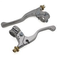 LEVIER DE FREIN CYCLO REPLAY ALU COURT ARGENT PR