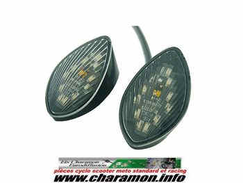 Paire de clignotants à LED intégrées pour Honda CBR 600 et 1000RR à partir de 2007->, CBR 125R/250R 2011 - Image 1