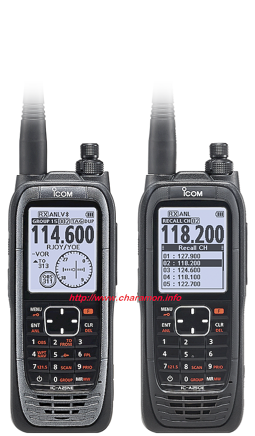 Radio VHF AVIATION ICOM IC-A25CEFRII Approbation DGAC DSAC/NO 22-044 - Image 1