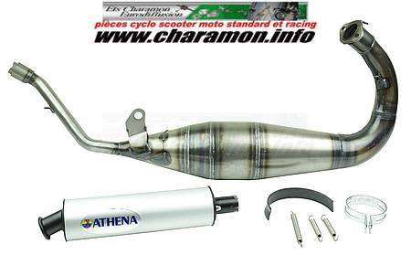 POT COMPLET AVEC SILENCIEUX ALU APRILIA 125 RS - Image 1