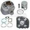 haut moteur alu Cylindre culasse  piston METRAKIT Séries MK+ pour minarelli horizontal à air