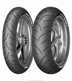 Pneu moto de route marque Dunlop modèle SPORTMAX QUALIFIER 2 dimension 190x50 ZR 17 - Image 1