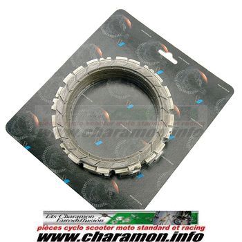 disques d'embrayage garnis 7 disques pour honda cr250 xl et xr 600 fmx slr xr 650 - Image 1