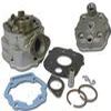 KIT CYLINDRE , CULASSE H2O 50cc diamètre 39 9 FONTE moteur Derbi piaggio