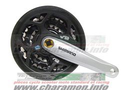 pédalier VTT SHIMANO ALTUS TOURNEY42 34 24D L170