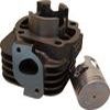 CYLINDRE FONTE CPI DIA 40MM ,JEU PISTON COMPLET AXE 12MM