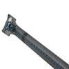 TIGE DE SELLE L=350 D 27 2 TIGE CARBONE ARGENT