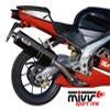 silencieux MIVV APRILIA RSV 1000 98 03 version CARBONE HOMOLOGATION