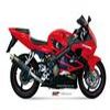 silencieux MIVV HONDA CBR 600 FS 01 version CARBONE HOMOLOGATION E