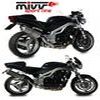 silencieux MIVV TRIUMPH SPEED TRIPLE 955 02 04 version TITANE HOMOLO