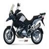 silencieux MIVV BMW R 1200 GS 08 09 version INOX carbone coupes