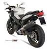 silencieux MIVV BMW F 800 R 09 version CARBONE carbone coupe HO