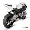 silencieux MIVV BMW S 1000 RR 10 version INOX fondello alluminio ST