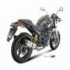 silencieux MIVV DUCATI MONSTER 695 06 version INOX carbone coupes