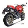 silencieux MIVV DUCATI MONSTER 1100 09 version INOX carbone coupes