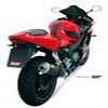 silencieux MIVV HONDA CBR 600 FS 01 version CARBONE carbone coupe