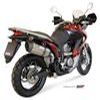 silencieux MIVV HONDA XLV TRANSALP 700 08 version INOX carbone cou