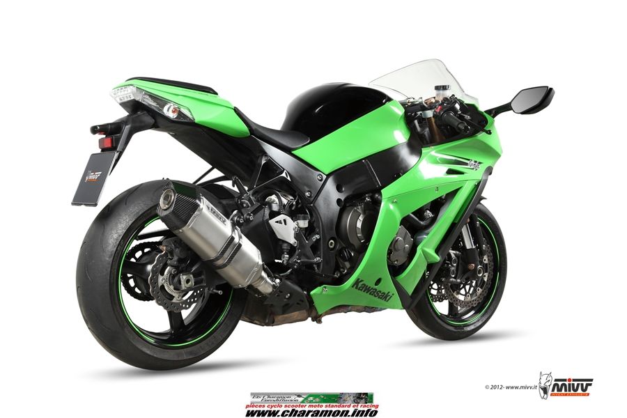 Pot d'échappement Silencieux MIVV Speed Edge pour Kawasaki ZX 10R 11 - Image 1