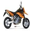 silencieux MIVV KTM LC8 950 SUPERMOTO R 05 06 version INOX carbone co