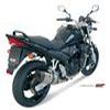 silencieux MIVV SUZUKI GSF 650 BANDIT 05 06 version INOX carbone co