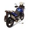 silencieux MIVV SUZUKI DL V STROM 650 04 06 version INOX carbone co