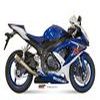 silencieux MIVV SUZUKI GSX R 600 08 10 version INOX fondello allumin