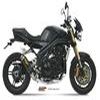 silencieux MIVV TRIUMPH SPEED TRIPLE 1050 05 06 version CARBONE HOM