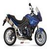 silencieux MIVV TRIUMPH TIGER 1050 07 version INOX carbone coupes