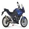 silencieux MIVV TRIUMPH TIGER 1050 07 version INOX carbone coupes