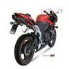 silencieux MIVV HONDA CBR 600 RR 07 version INOX carbone coupes