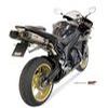 silencieux MIVV YAMAHA YZF 1000 R1 04 06 version INOX carbone coupes