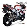 silencieux MIVV YAMAHA YZF 600 R6 99 02 version INOX carbone coupes