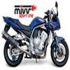 silencieux MIVV YAMAHA FZS 1000 FAZER 01 05 version CARBONE HOMOLOG