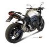 silencieux MIVV YAMAHA FZ1 FZ1 FAZER 06 version INOX carbone cou
