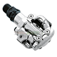 Paire PEDALES SPD M520 S REFL ARGENT AVEC CALES SM SH51 shimano