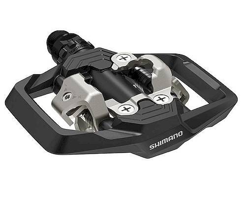 paire de pédales pour vtt automatique marque shimano référence EPDME700 - Image 1