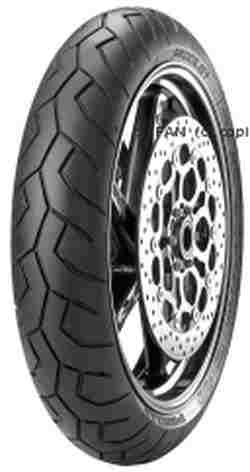 Pneu moto de route marque Pirelli modèle Diablo T dimension 120x70 ZR 17 MC 58W TL - Image 1