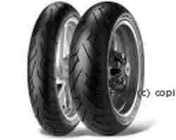 Pneu moto de route marque Pirelli modèle Diablo Rosso dimension 150x60 ZR 17 MC 66W TL - Image 1