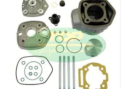 Groupe Thermique cylindre culasse piston Fonte Top Performances Derbi Senda 50, Aprilia Rs50, Gilera Smt  - Image 1