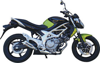 Pot d'échappement et ou silencieux Ixil SUZUKI SFV 650 09 11 GLADIUS