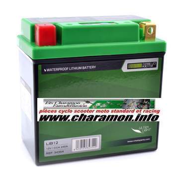 batterie au lithium compatible YB10A-A2, YB12A-A, YB12A-B, YB12C-A, 12N12A-4A-1 - Image 1