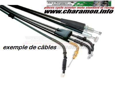 câble d'accélérateur-gaz aller retour pour KXF250 09 - Image 1