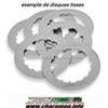 KIT DISQUES embrayage LISSES cr 250 1997 2003 5 ALU , 2 ACIER