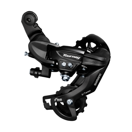 DERAILLEUR VTT ARRIERE shimano TX55 6 7V A VISSER - Image 2