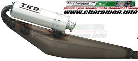 Pot échappement TK pour peugeot ST50 adaptable plus  HONDA Vision et Met-in. - Image 1