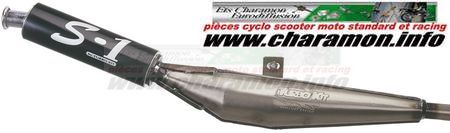 pot d'échappement TK pour peugeot ST50 et honda 50 vision 50 version S1 - Image 1