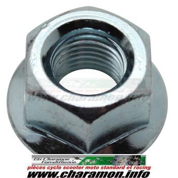 écrou de roue vélo marque ALGI diamètre .10X100 - Image 1